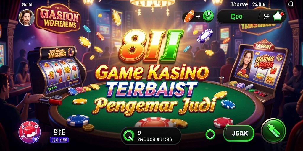 Tampilan gameplay kasino yang mendebarkan di 8II