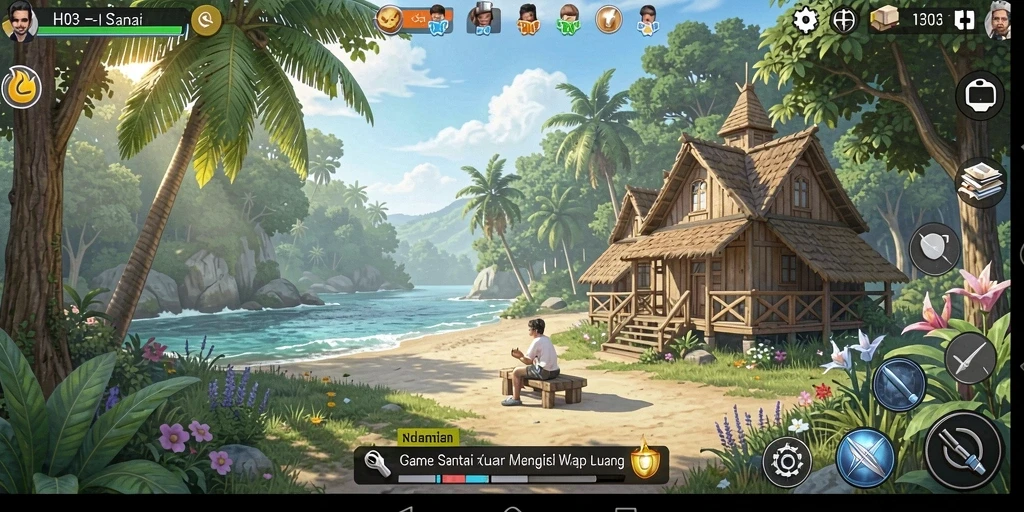 Tampilan gameplay H03 yang menarik dan seru.