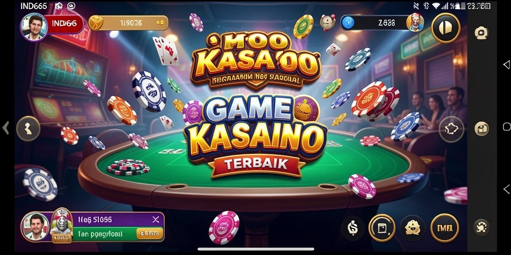 Tampilan gameplay menarik dari game Kasino IND666.